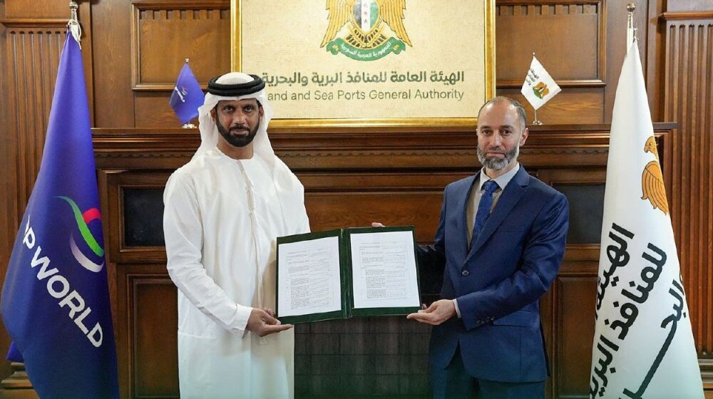 استثمار ضخم: موانئ دبي العالمية تستثمر 800 مليون دولار لتطوير ميناء طرطوس السوري