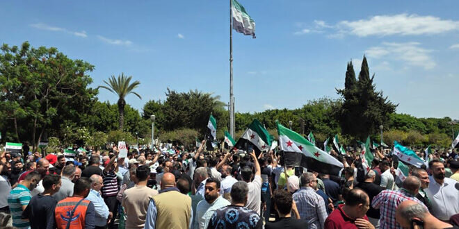 أهالي طرطوس ينتفضون ضد العدوان الإسرائيلي ويؤكدون: لن نسمح بتقسيم سوريا!
