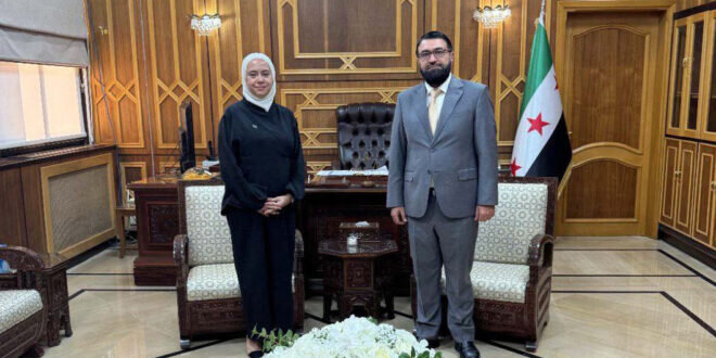 وزيرا العدل والخارجية السوريان يبحثان تعزيز التعاون القانوني الدولي وملاحقة المجرمين