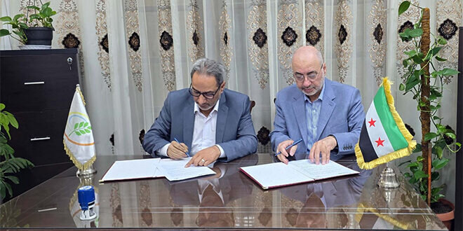 اتفاقية تعاون بين هيئة البحوث الزراعية والجمعية الكيميائية السورية لتعزيز البحث العلمي والتنمية