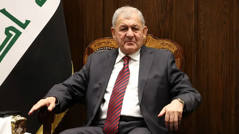 الرئيس العراقي يؤكد: الوجود الأمريكي ضروري على الحدود السورية لمواجهة داعش