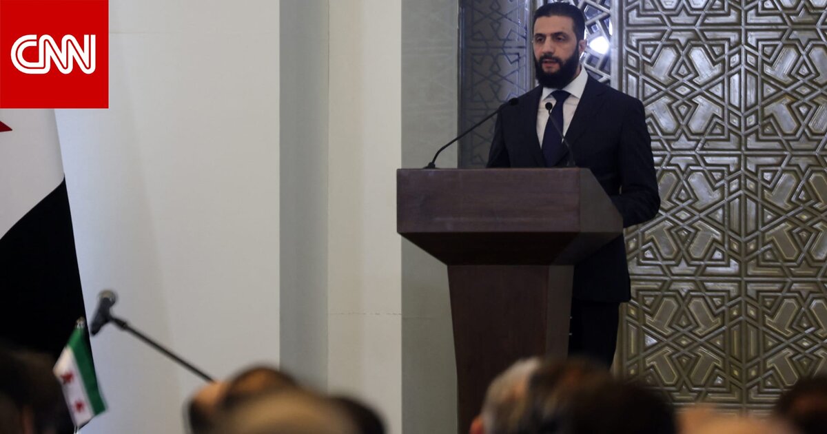 الشرع يناقش إعادة بناء الجيش وحصر السلاح في أولويات الحكومة السورية الجديدة