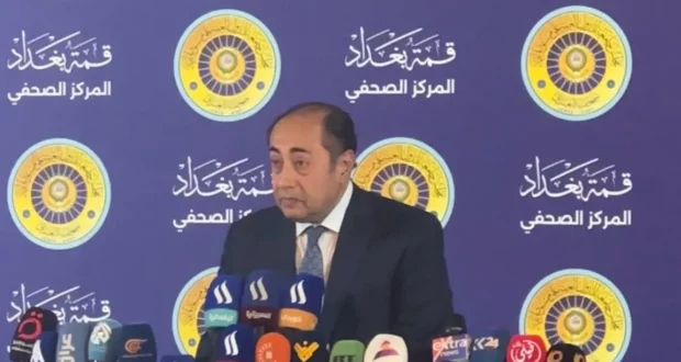 حسام زكي ينفي انسحاب الإمارات من قمة بغداد ويؤكد: تمثيل رفيع المستوى رغم الخلافات السودانية
