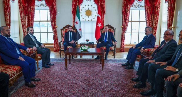 الرئيس الشرع يلتقي أردوغان في تركيا لبحث ملفات التعاون المشترك