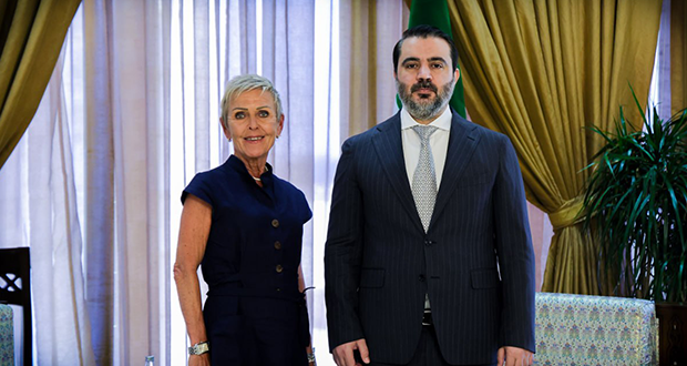 وزير الخارجية السوري يبحث مع رئيسة البعثة الفنلندية تعزيز العلاقات الثنائية