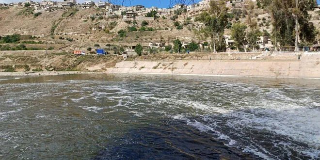 اتفاقية لصيانة سد الرستن بحماة بين الموارد المائية ومنظمة دولية لتحسين الري