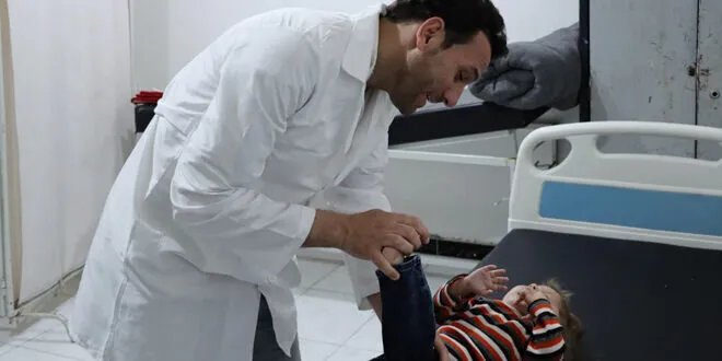 مشفى الحولة الوطني يستقبل أكثر من 5500 مراجع خلال شهر نيسان ويقدم خدمات طبية مجانية