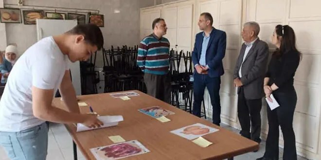 وزارة الزراعة تتفقد الامتحانات العملية في الثانوية الزراعية والبيطرية بحمص وتؤكد على ربط التعليم بسوق العمل