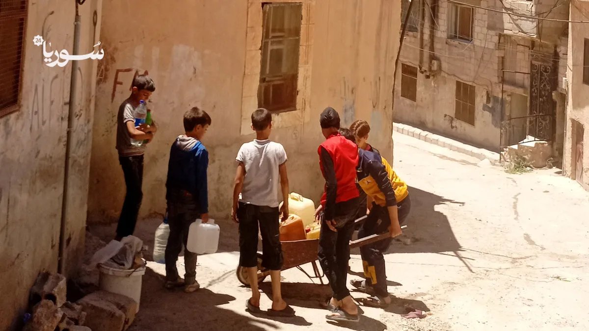 جفاف يضرب ريف دمشق: أزمة مياه حادة تهدد حياة السكان وتفاقم المعاناة اليومية
