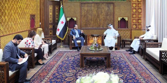 سوريا وقطر تبحثان تعزيز التعاون السياحي واستقطاب الاستثمارات