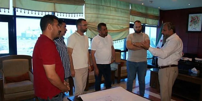 وفد جزائري يستكشف فرص الاستثمار الصناعي في مدينة حسياء السورية