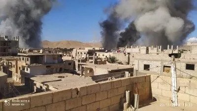 غارات إسرائيلية مكثفة على تدمر توقع عشرات القتلى والجرحى في صفوف الميليشيات الإيرانية وحزب الله