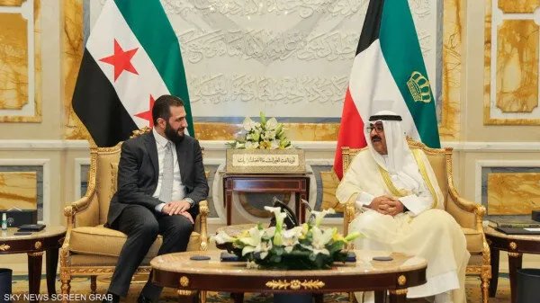 الرئيس السوري وأمير الكويت يبحثان تعزيز العلاقات الثنائية ومستجدات الأوضاع الإقليمية