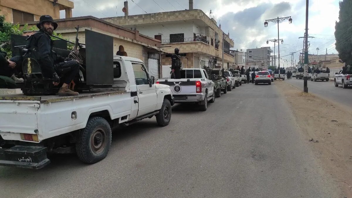 تصاعد التوتر في درعا: هجوم مسلح يستهدف مفرزة للأمن الداخلي في ريفها الغربي
