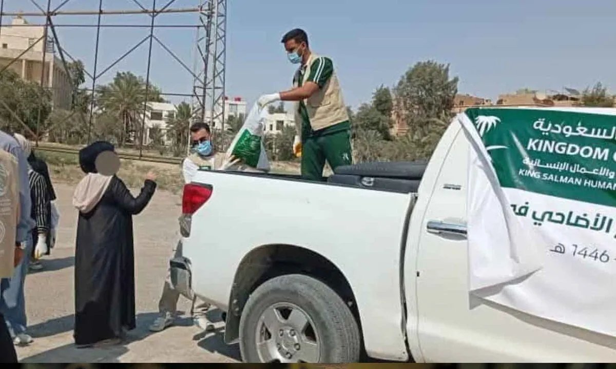 مركز الملك سلمان يطلق مشروع "أضاحي سوريا" لدعم آلاف العائلات المحتاجة
