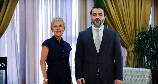 وزير الخارجية السوري يبحث مع رئيسة البعثة الفنلندية تعزيز العلاقات الثنائية