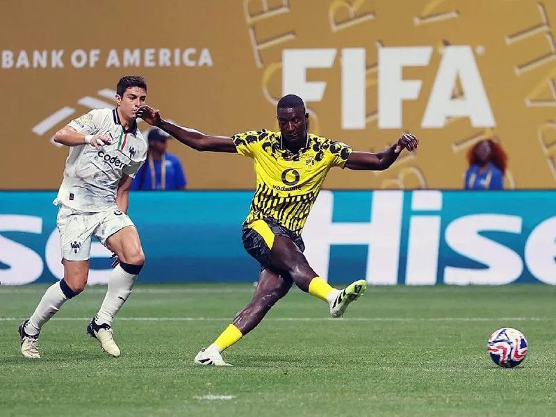 دورتموند يطيح بمونتيري ويصعد لمواجهة نارية مع ريال مدريد في ربع نهائي مونديال الأندية