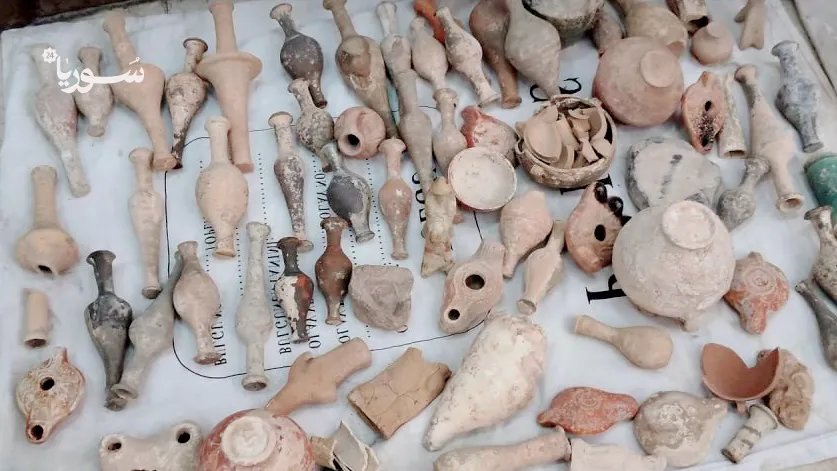 إحباط محاولة تهريب آثار في حلب وتسليم المضبوطات للجهات المختصة