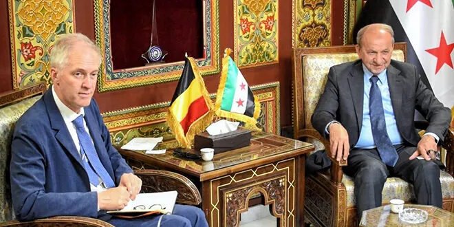 سوريا وبلجيكا تبحثان تعزيز التعاون الاقتصادي والاستثماري في دمشق