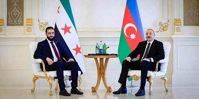 الرئيس الأسد يلتقي نظيره الأذربيجاني في باكو