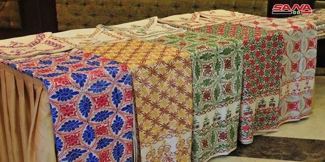 معرض "خيوط الأمل" بدمشق: إحياء تراث الأغباني وتمكين نساء دوما
