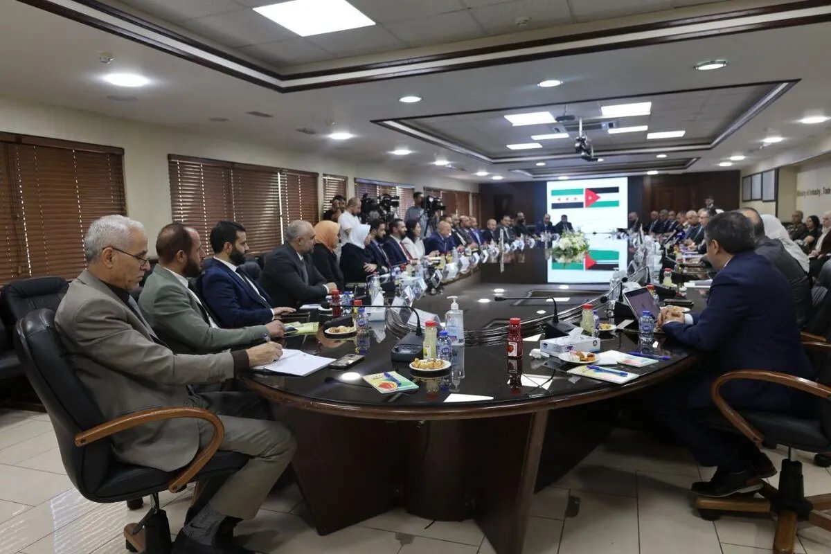 توقيع اتفاقيات هامة بين سوريا والأردن لتعزيز التعاون الاقتصادي والتجاري