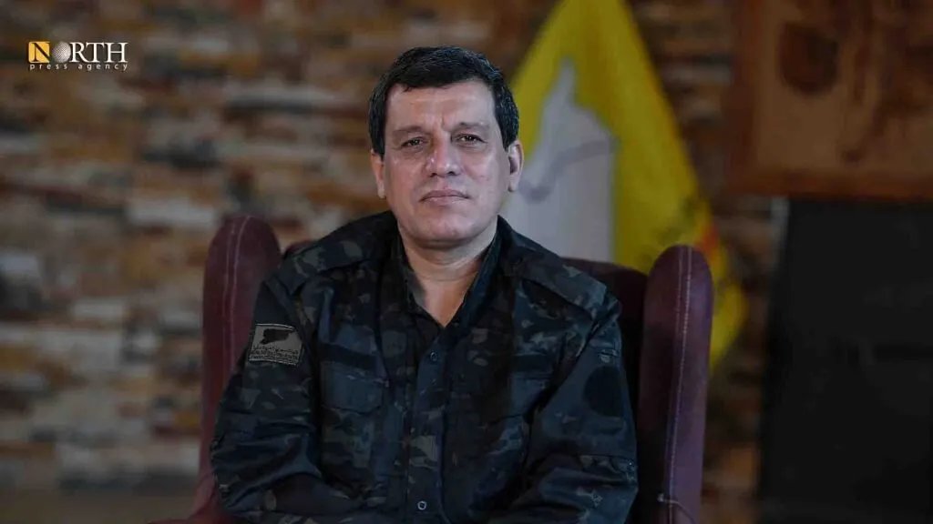مظلوم عبدي يهنئ بذكرى "ثورة 19 تموز" ويؤكد على ترسيخ الاستقرار