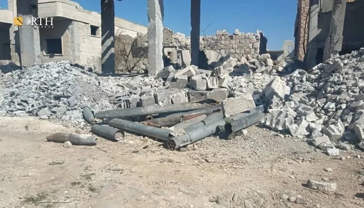 مصرع شخص وإصابة زوجته بانفجار مخلفات حرب في ريف حمص الشمالي