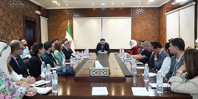 وزير الثقافة السوري يبحث مع منظمة إيطالية آفاق التعاون في صون التراث الثقافي