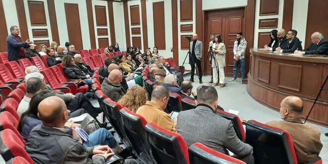 اتحاد الصحفيين يناقش تطوير الأداء وتحسين أوضاع الإعلاميين في السويداء