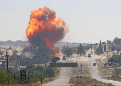 غارة إسرائيلية تستهدف مقرًا للأمن الداخلي في القنيطرة وتلحق أضرارًا مادية