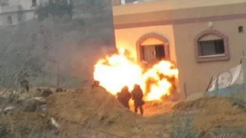 القسام تستهدف قوة إسرائيلية في رفح بتفجير منزل مفخخ