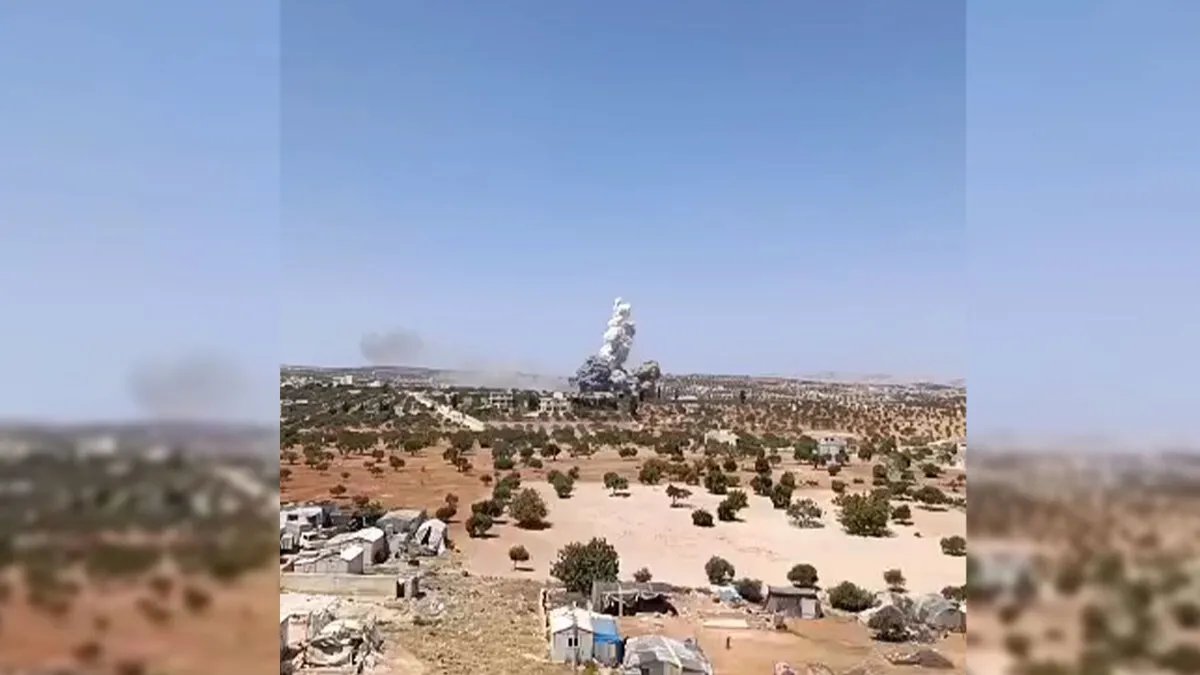 حصيلة أولية: قتلى وجرحى في انفجارات تهز مدينة إدلب