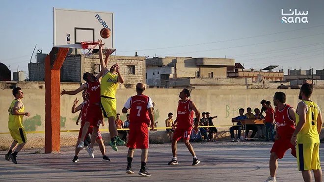 الصنمين تقتنص لقب بطولة النصر لكرة السلة في درعا بفوز مثير