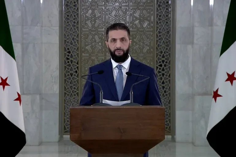 مرسوم رئاسي بتشكيل لجنة الهيئة الوطنية للعدالة الانتقالية برئاسة أحمد الشرع