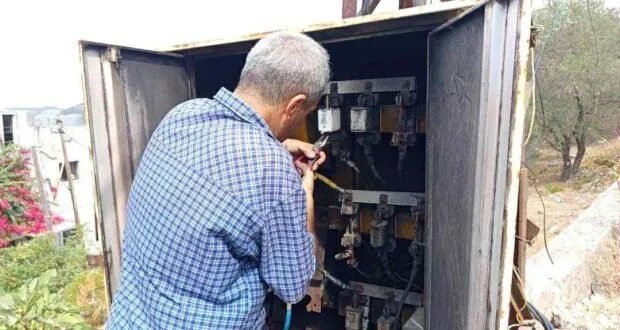 طرطوس: صيانة شبكات الكهرباء وتمديد خطوط بديلة في السودا وعورو