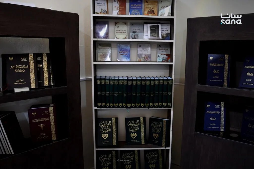 الهيئة السورية للكتاب تطلق هويتها الثقافية الجديدة في معرض دمشق الدولي الـ 62
