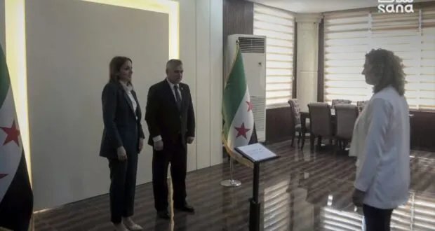أعضاء اللجان الفرعية لانتخابات مجلس الشعب في اللاذقية يؤدون اليمين القانونية استعداداً للانتخابات