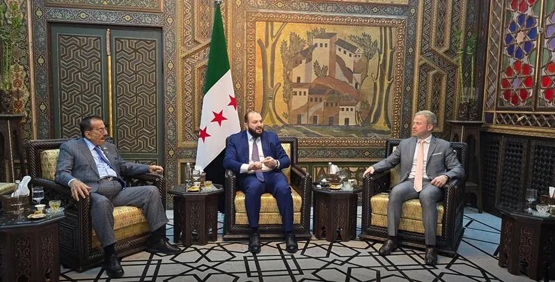 خلف الحبتور يبحث فرص الاستثمار في دمشق مع المحافظ ووزير السياحة