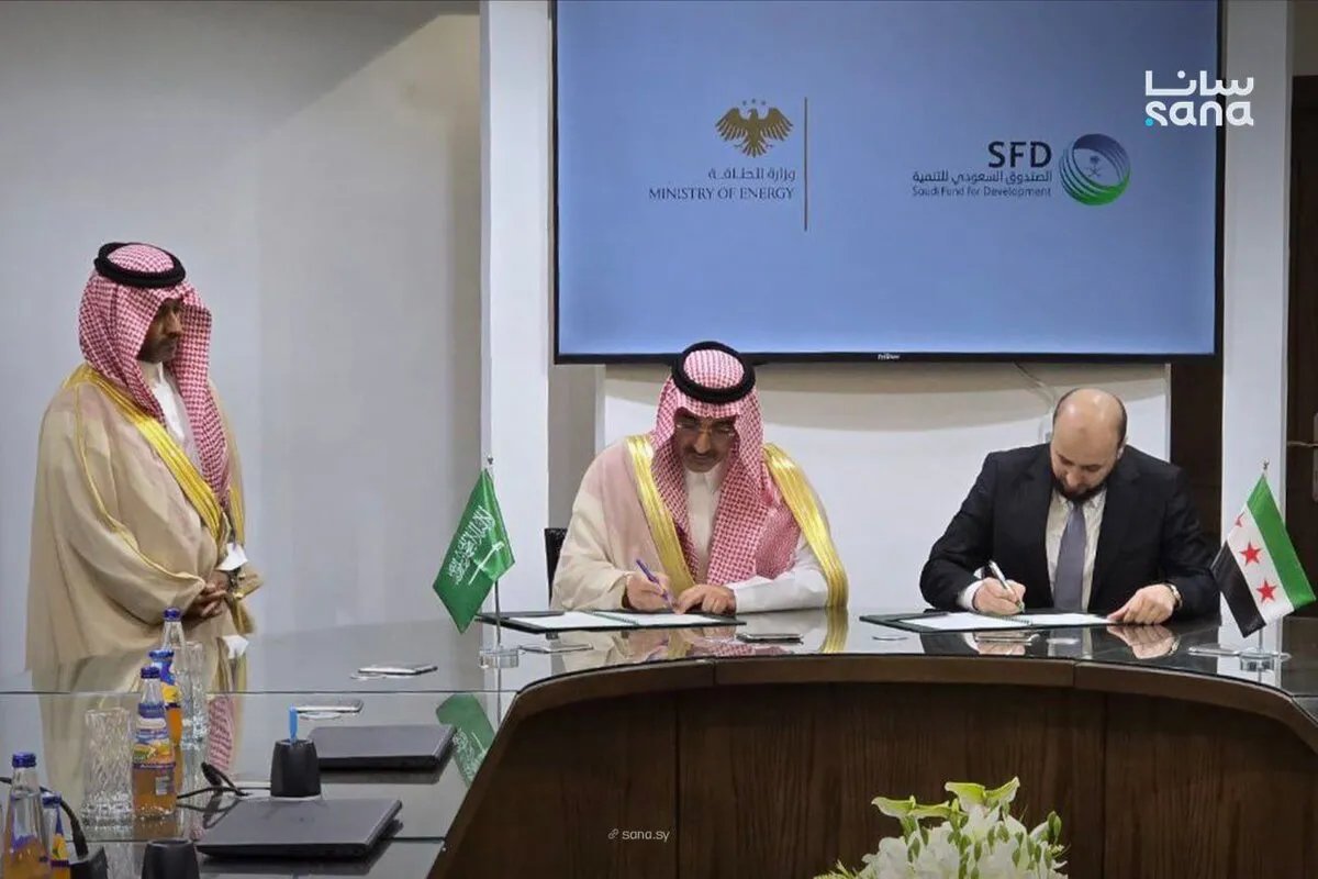السعودية تدعم سوريا بـ 1.65 مليون برميل نفط خام لتشغيل مصفاة بانياس