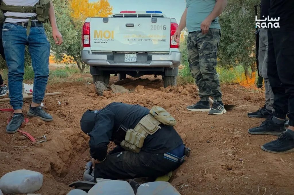 الداخلية السورية تضبط 118 كيلوغراماً من الحشيش المخدر في ريف درعا