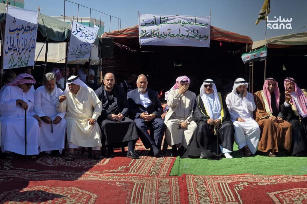 إنخل: لقاء وطني لتعزيز الوحدة الوطنية والسلم الأهلي في سوريا
