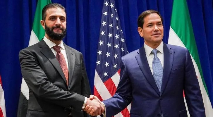 الرئيس الشرع ووزير الخارجية الأميركي روبيو يبحثان التعاون في نيويورك