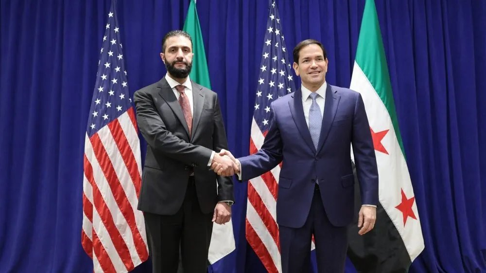 الرئيس الشرع ووزير الخارجية الأمريكي روبيو يبحثان قضايا الجمعية العامة للأمم المتحدة في نيويورك