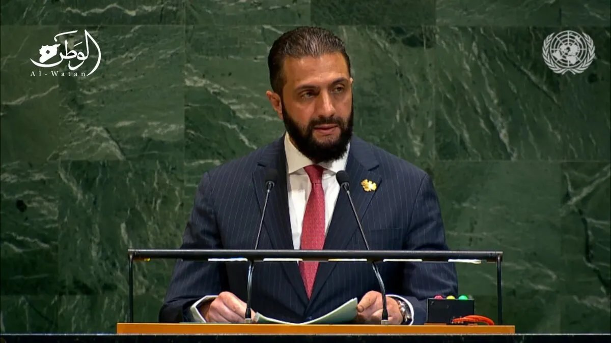 الرئيس الشرع من الأمم المتحدة: سوريا ترسم ملامح مستقبلها بعد عقود من الحكم الشمولي