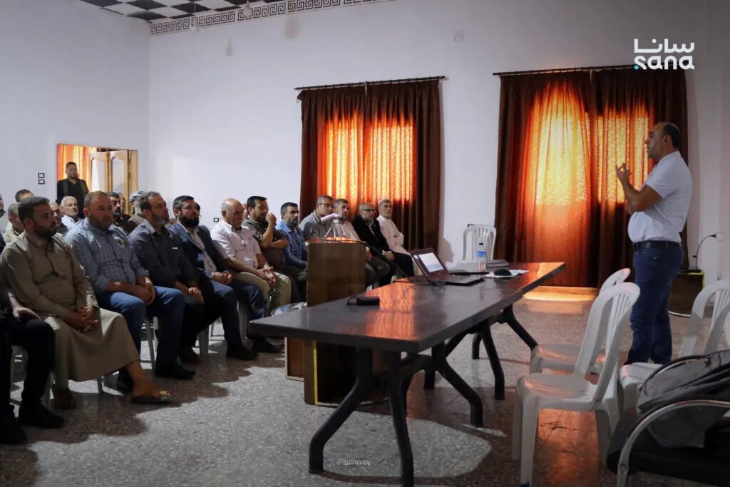 إدلب: ندوة تسلط الضوء على أهمية التحول إلى الري الحديث لمواجهة تحديات المناخ