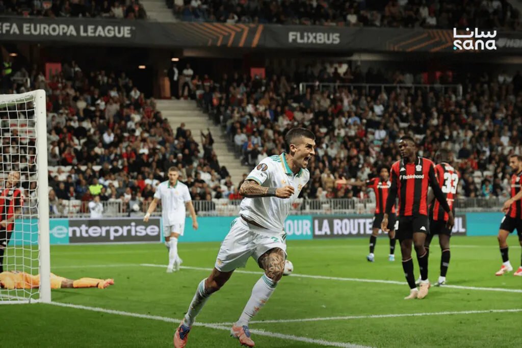 الدوري الأوروبي: روما ينتصر على نيس في عقر داره