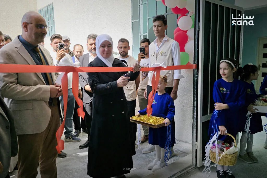 إعادة تأهيل التعليم: مؤسسة "شروق الشمس" ترمم مدارس ومعهد بحمص