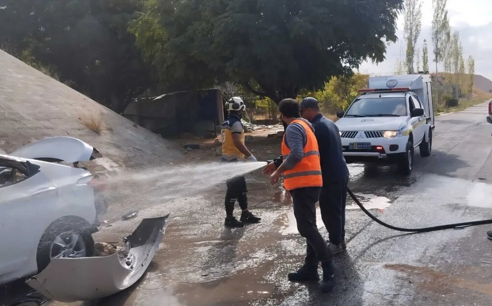 فاجعة على طريق طرطوس-اللاذقية: مصرع شابين في حادث سير مروع
