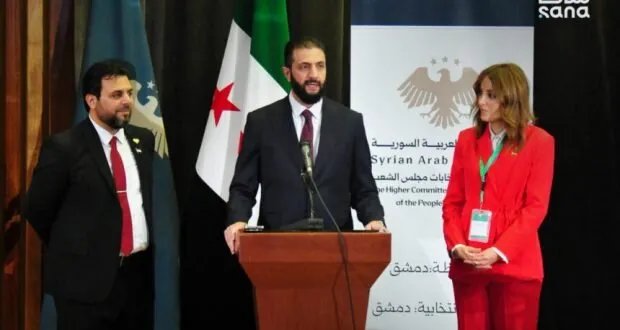 الرئيس الشرع: بناء سوريا مسؤولية مشتركة وانتخابات مجلس الشعب خطوة نحو تعزيز المشاركة الوطنية
